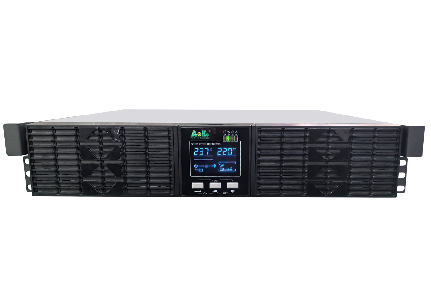 AoKu AKH-RM Series High Frequency Transformerless Rack-Mounted Online UPS (1KVA / 2KVA / 3KVA / 6KVA / 10KVA)